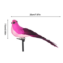 Load image into Gallery viewer, Cute Artificial Birds Fake Foam Animal Simulation Feather Birds Models DIY Craft Wedding Home Garden Ornament Decoration