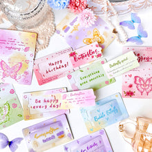 Load image into Gallery viewer, 10Pcs Kids Christmas Reward Tear Scratch Card Self-adhesive Stickers Tear Off Card Xmas Stickers DIY Children's Redemption Vouchers