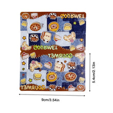 Load image into Gallery viewer, 10Pcs Kids Christmas Reward Tear Scratch Card Self-adhesive Stickers Tear Off Card Xmas Stickers DIY Children's Redemption Vouchers