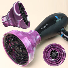 Load image into Gallery viewer, Silicone Hairdryer Diffuser Hair Styling Tool Accessories Adjustable Temperature Suitable Universal Hair Curl Diffuser Disk Hairdryer Curly Drying Blower