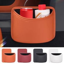 Load image into Gallery viewer, Universal Car Seat Back Trash Can with Cup Holder Multi-Purpose Storage Box & Drink Holder for Door Seat Interior Organizer