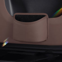 Load image into Gallery viewer, Universal Car Seat Back Trash Can with Cup Holder Multi-Purpose Storage Box & Drink Holder for Door Seat Interior Organizer