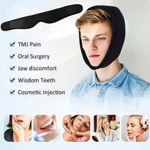 Load image into Gallery viewer, Lower Jaw Ice Pack Head Face Cold and Hot Ice Pack Face Swelling Pain Gel Cloth Toothache Relief Mask