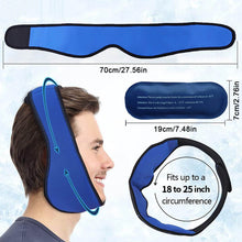 Load image into Gallery viewer, Lower Jaw Ice Pack Head Face Cold and Hot Ice Pack Face Swelling Pain Gel Cloth Toothache Relief Mask