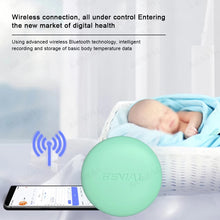 Load image into Gallery viewer, Wireless Electronic Thermometer Portable Safe Household Medical Temperature Measurement Temperature Sticker