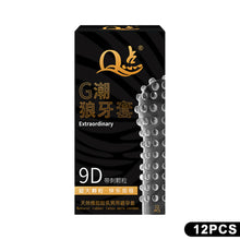 Load image into Gallery viewer, 10/12PCS Big Dots Condoms for Men Delay Ejaculation G Spot Dotted Ribbed Penis Sleeve Natural Latex Condom Sex Toys Preservatif