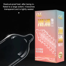 Load image into Gallery viewer, 10/12PCS Big Dots Condoms for Men Delay Ejaculation G Spot Dotted Ribbed Penis Sleeve Natural Latex Condom Sex Toys Preservatif