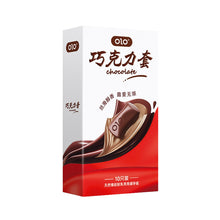 Load image into Gallery viewer, 10pcs Chocolate Flavor Super Dotted Condom Adult Sex Toys Stimulation Sleeves for Penis Male Contraception Condoms Erotic Product