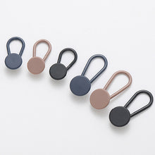 Load image into Gallery viewer, 6/12Pcs Adjustable Pants Button No-Sew Waist Expanding Buckle Retractable Button In Khaki/Blue/Black
