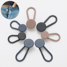 Load image into Gallery viewer, 6/12Pcs Adjustable Pants Button No-Sew Waist Expanding Buckle Retractable Button In Khaki/Blue/Black