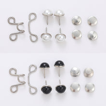 Load image into Gallery viewer, 2Pcs-Set Adjustable Metal Skirt Trousers Buttons Retractable Pants Button Jeans Waist Buckle Nail-free Detachable Waist Tightener Household
