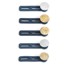 Load image into Gallery viewer, 5Pcs Adjustable Button Pants Jeans Extender Waistband Expander Retractable Button Trouser Buckles No Sewing