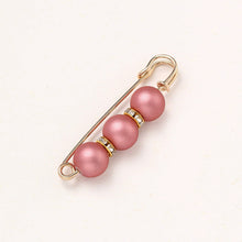 Load image into Gallery viewer, Adjustable Waistband Buttons Pearl Waistband Pin Rhinestone Brooch Pant Skirt Expander Retractable Button