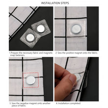 Load image into Gallery viewer, 10Pcs Magnetic Fasteners For Clothing Invisible Snaps Button Overcoat Handbag Garment DIY Accessories