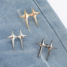 Load image into Gallery viewer, Star Shaped Waist Buckle Adjustable Waist Button Retractable Jean Pant Button No Sewing Waist Tightener Decorative Buttons