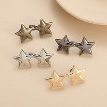 Load image into Gallery viewer, five-pointed Star Shaped Waist Buckle Adjustable Snap Button Retractable Jean Pant Pin No Sewing Waist Tightener Decorative Buttons