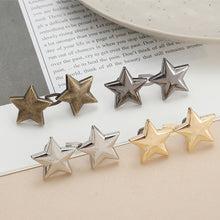 Load image into Gallery viewer, five-pointed Star Shaped Waist Buckle Adjustable Snap Button Retractable Jean Pant Pin No Sewing Waist Tightener Decorative Buttons