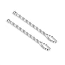 Load image into Gallery viewer, 2Pcs Metal Elastic Band Threading Garment Clips Sewing DIY Tools Elastic Band Tape Punch Cross Stitch Threader Wear Elastic Clamp