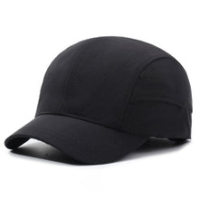Load image into Gallery viewer, Retro Short-brimmed Solid Color Baseball Cap Outdoor Sports Hat Quick Dry Hat Adjustable Buckle