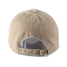 Load image into Gallery viewer, Korean Version Pure Cotton Embroidered Retro Color Blocking Baseball Cap Fashion Shabby Denim Hat Men Women