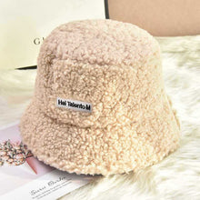 Load image into Gallery viewer, Winter Warm Fleece Bucket Hat Cold Wind Resistant Fashion Fisherman Cap For Men Women