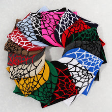 Load image into Gallery viewer, Y2K Knitted Hat Spider Web Jacquard Hat Outdoor Sports Fashion Hat Warm Hat Skullies Hat For Men Women