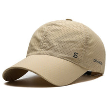 Load image into Gallery viewer, Solid Color Running Cap Outdoor Sport Thin Quick Drying Breathable Baseball Hat Duck Tongue Cap For Men