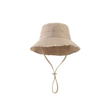 Load image into Gallery viewer, Solid Colored Fisherman Hat Foldable Casual Hat Outdoor Wide Brim Hat Travel Panama Hats Bucket Hat