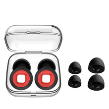 Load image into Gallery viewer, 2Pcs Motorcycle Sound Insulation Earplugs with Earcap Free Anti-noise Mute Earplugs Motorcycle Noise Reduction Earplugs Sleep Earplugs