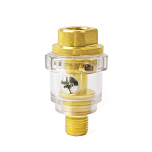 Load image into Gallery viewer, 1/4"NPT Automatic Lubrication Mini In-Line Oiler Lubricator for Pneumatic Tool Air Compressor Pipe Repair Air Tool