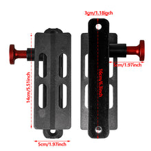 Load image into Gallery viewer, Car Extinguisher Mount Bracket Adjustable Holder with Clamps Fit Aluminium for Jeep Wrangler Sport/ JK/ Sahara Car Accessories