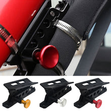 Load image into Gallery viewer, Car Extinguisher Mount Bracket Adjustable Holder with Clamps Fit Aluminium for Jeep Wrangler Sport/ JK/ Sahara Car Accessories