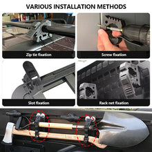Load image into Gallery viewer, Car Clamps Quick Release Mounting Clamps 30-40mm Rubber for Off Road Truck Trailer RV Boat Accessories Mounting Tools