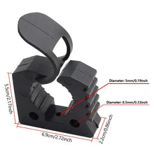 Load image into Gallery viewer, Car Clamps Quick Release Mounting Clamps 30-40mm Rubber for Off Road Truck Trailer RV Boat Accessories Mounting Tools