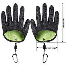 Load image into Gallery viewer, Fishing Gloves Latex Non-slip For Catching Fish Anti-Sting Waterproof Hand Protection Hunting Fishing Professional Gloves Gear Supplies