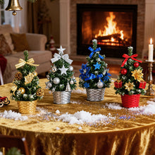 Load image into Gallery viewer, Mini 20/30/40cm Artificial Christmas Tree Table Ornament With Balls New Year Gift Christmas Decoration For Home