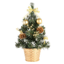 Load image into Gallery viewer, Mini 20/30/40cm Artificial Christmas Tree Table Ornament With Balls New Year Gift Christmas Decoration For Home