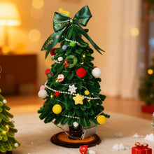 Load image into Gallery viewer, DIY Twist Stick Christmas Tree Mini DIY Tree Kit Twisted Xmas Tree Ornaments Table Top Figurine for Home Party Wedding Decor