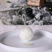 Load image into Gallery viewer, Christmas Tree Decorations Small Wool Felt Ball Handmade Felt Ball Garlands Hanging Pendant Decor