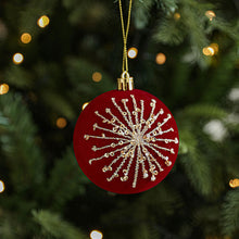 Load image into Gallery viewer, 1PCS 8cm Christmas Ball Ornaments Xmas Tree Hanging Pendants Home Party Decor New Year Noel Navidad