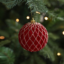 Load image into Gallery viewer, 1PCS 8cm Christmas Ball Ornaments Xmas Tree Hanging Pendants Home Party Decor New Year Noel Navidad