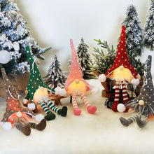 Load image into Gallery viewer, 1Pc Glowing Gnome Christmas Decorations Faceless Dolls Christmas Decoration for Home Christmas Ornaments Navidad New Year