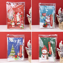 Load image into Gallery viewer, Christmas Gifts for Kids Stationery set Party Favor Pencil Notebook Keychain Xmas School Goodie Bag Carnival Supplies
