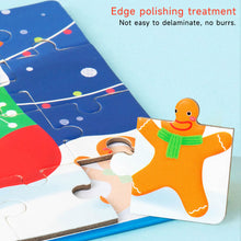 Load image into Gallery viewer, Christmas Magnetic Puzzle for Kids Game Early Learning Education Toys Santa Snowman Puzzle for Kids Xmas Stocking Stuffer Gift Bag Filler