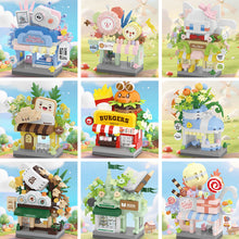 Load image into Gallery viewer, Microparticle City Street View Building Blocks Shop Decoration Gifts for Boys and Girls Assembling Building Blocks Toys