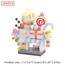 Load image into Gallery viewer, Microparticle City Street View Building Blocks Shop Decoration Gifts for Boys and Girls Assembling Building Blocks Toys