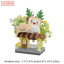 Load image into Gallery viewer, Microparticle City Street View Building Blocks Shop Decoration Gifts for Boys and Girls Assembling Building Blocks Toys