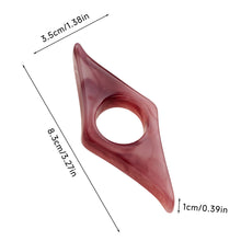 Load image into Gallery viewer, Resin Thumb Book Stand Book Page Holder Durable Reading Aid Book Accessories Convenient Bookmark Thumb Ring Book Opener Holder