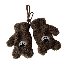 Load image into Gallery viewer, 2Years + Korean Style Children's Scarf Winter New Ins Cartoon Bear Boys and Girls Baby Scarfs Gloves
