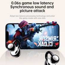 Load image into Gallery viewer, Clip-On Bluetooth Earbuds with Color Screen AI Smart Translation Stereo Wireless Earphones for Sports and Running-XG42